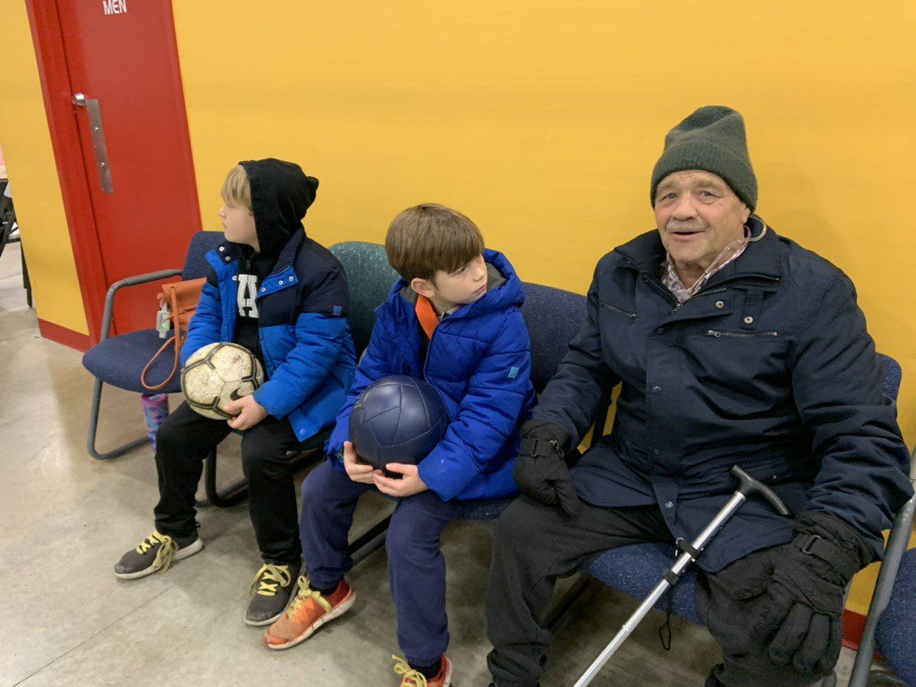 Rafael Martinez's father and two of Rafael's sons